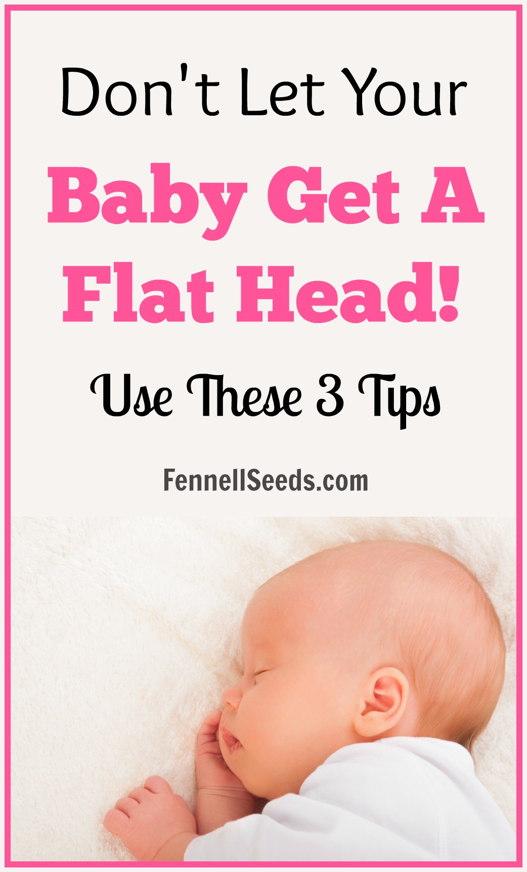 how to prevent baby head getting flat