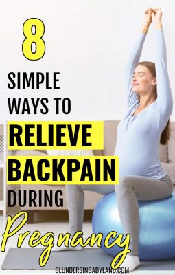 Back Pain During Pregnancy 1