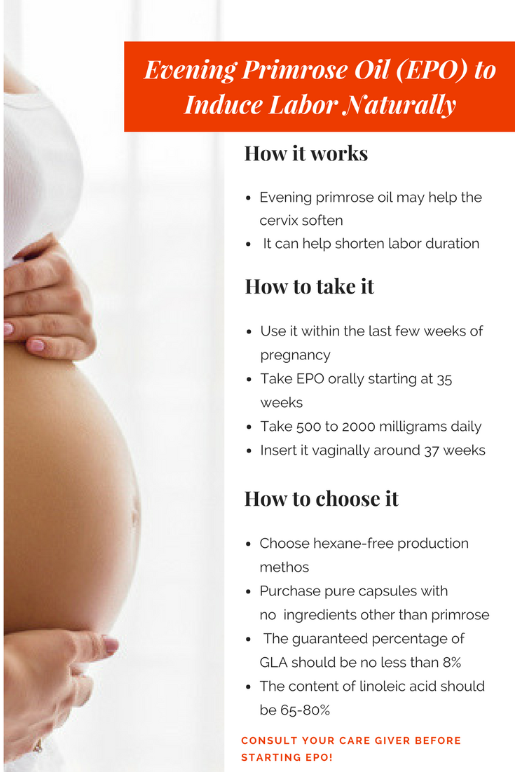 Evening Primrose Oil During Pregnancy 1