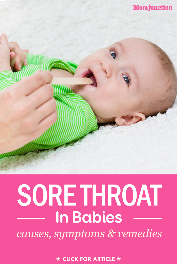 Sore Throat In Babies 1