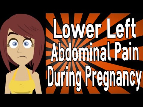 left and right abdominal pain during pregnancy